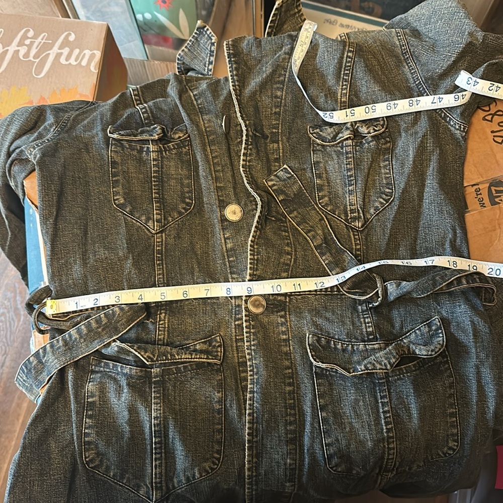 Long jean jacket🏷️ - Picture 5 of 9